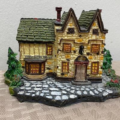 Dickens' Miniatures Cold Cast Mini House Figurines