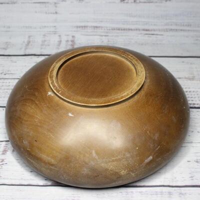 Vintage Wooden Carved Bowl