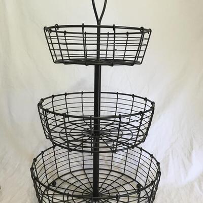 Large Wire  3 Tier basket