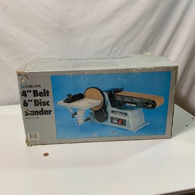 #3 Delta 4" Belt/6" Disc Sander