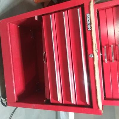 #4 Stackon Rolling 18 Drawer Locking Tool Chest With Tools