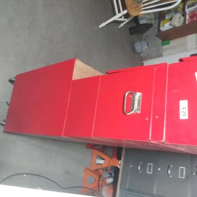 #4 Stackon Rolling 18 Drawer Locking Tool Chest With Tools