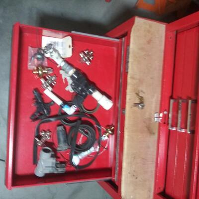 #4 Stackon Rolling 18 Drawer Locking Tool Chest With Tools