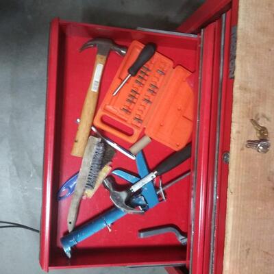 #4 Stackon Rolling 18 Drawer Locking Tool Chest With Tools
