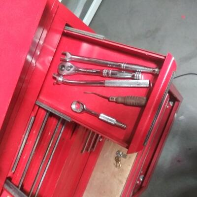 #4 Stackon Rolling 18 Drawer Locking Tool Chest With Tools