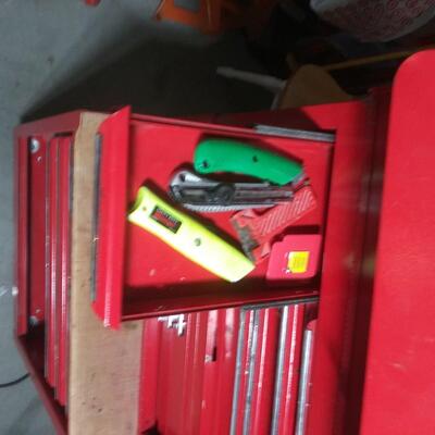 #4 Stackon Rolling 18 Drawer Locking Tool Chest With Tools