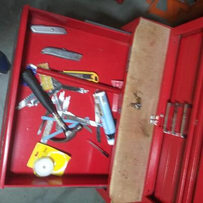#4 Stackon Rolling 18 Drawer Locking Tool Chest With Tools