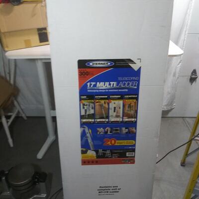 #11 Werner 17' Telescoping Multi Ladder