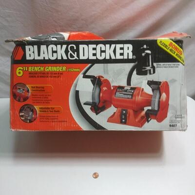 #24 Black&Decker 6" Bench Grinder