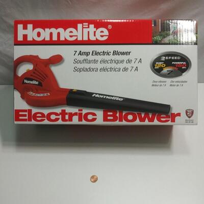 #25 Homelite 7 Amp Electric Blower