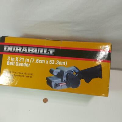 #31 Durabuilt 3" x 21" Belt Sander
