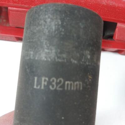 #38 Pittsburg 13 pc Deep 1/2" Impact Metric Socket Set