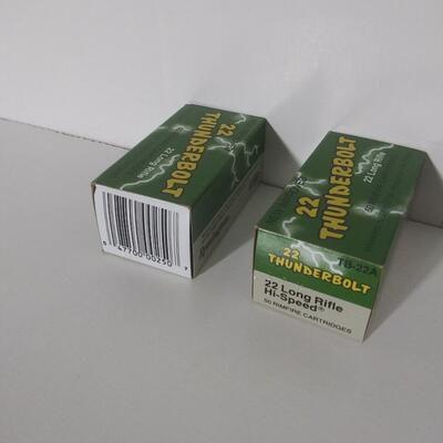#49 100 rounds Remington 22LR - 22 Thunderbolt 22 Long Rifle Hi-Speed
