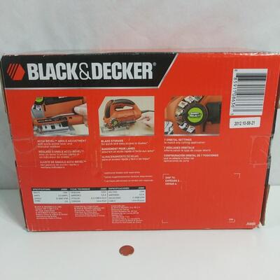 #52 Black & Decker Variable Speed Orbital Jigsaw