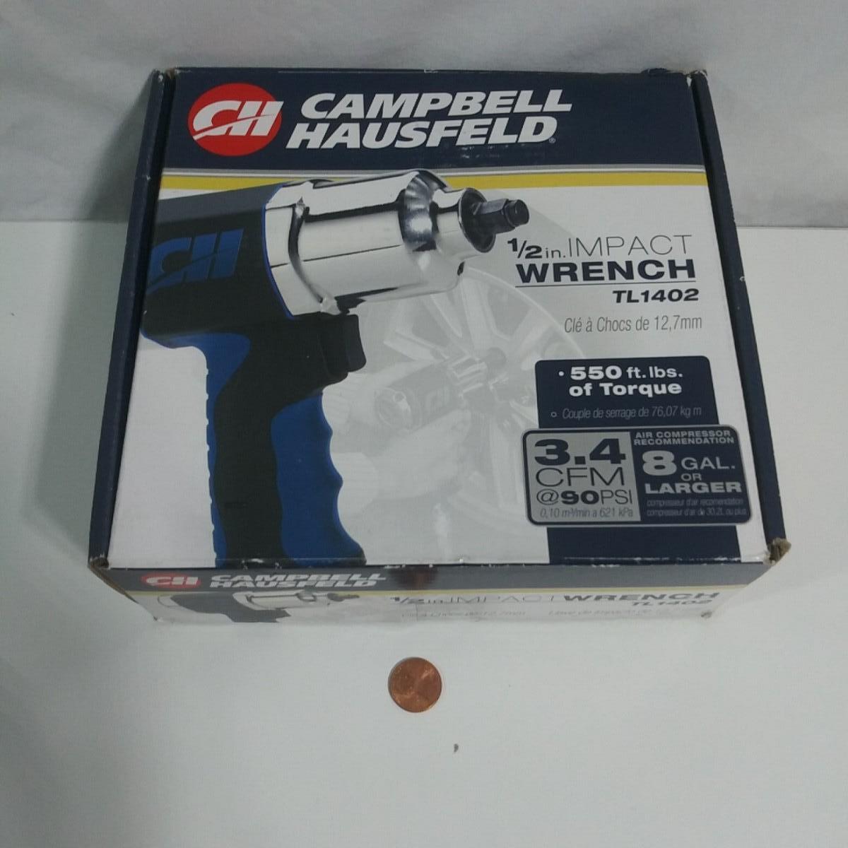 65 Campbell Hausfeld 1/2" Impact Wrench TL1402