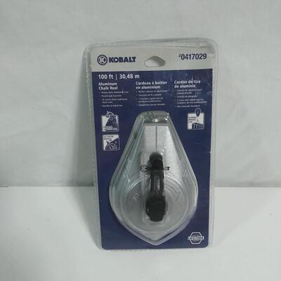 #67 Kobalt 100ft Aluminum Chalk Reel
