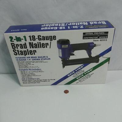 #71 2-in-1 18-Gauge Brad Nailer/Stapler