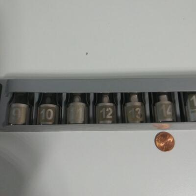 #73 Craftsman 1/2" Drive 10-pc Metric Socket Set