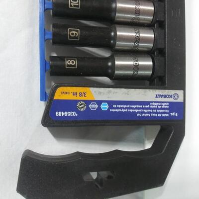 #78 9pc 3/8" drive Multi-fit Deep Socket Set