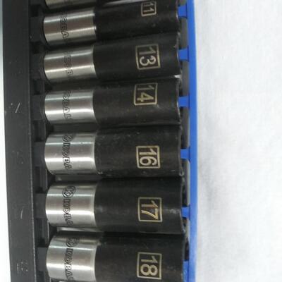 #78 9pc 3/8" drive Multi-fit Deep Socket Set