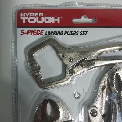 #91 5 Piece Locking Pliers Set