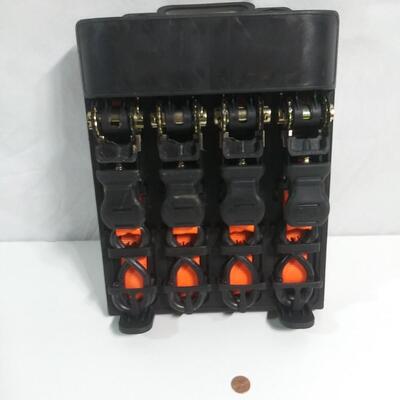 #112 4-Pack Ratcheting Tie Downs