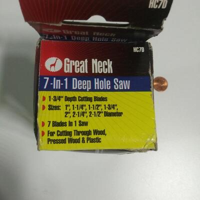 #117 Great Neck 7-In-1 Deep Hole Saw