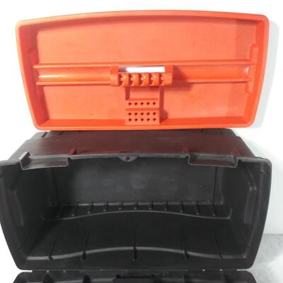 #123 Black & Decker 22" Workmate Multi-Compartment Tool Box with Tray