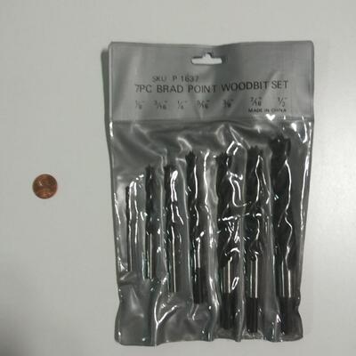#133 7pc Brad Point Woodbit Set