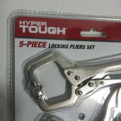 #137 5 Piece Locking Pliers Set