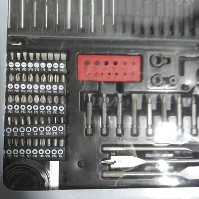 #139 110 pc Task Force Drill & Drive Accessory set