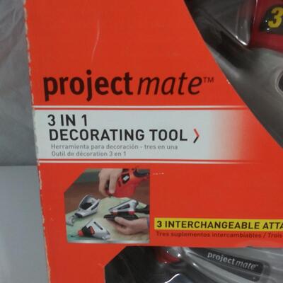 #144 Black&Decker ProjectMate 3-in-1Tool with 25 Accessories& Storage bag