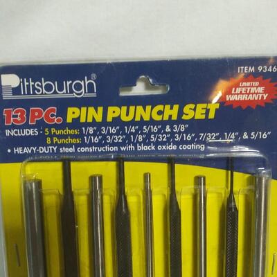 #150 13 pc Pin Punch Set