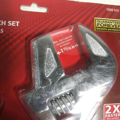#158 Husky 2-Piece Reversa Wrench Set - "2 Wrenches in 1"
