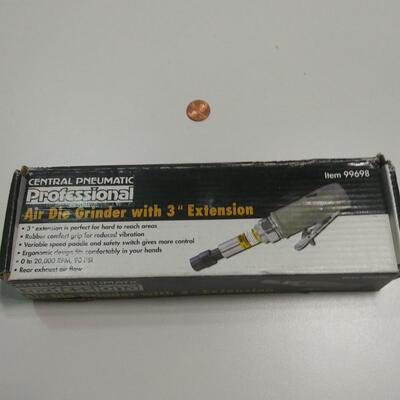 #168 Air Die Grinder with 3" Extension