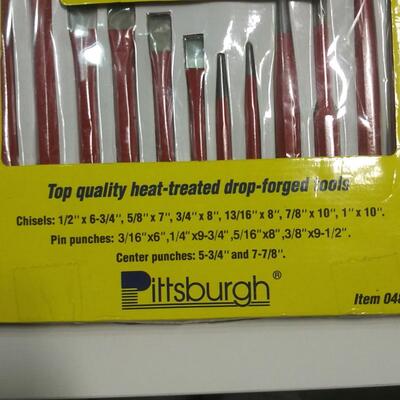 #171 12 pc Industrial Punch & Chisel Set