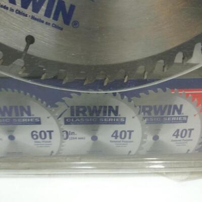 #197 2 - 10" Irwin Saw Blades