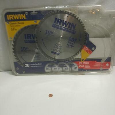 #197 2 - 10" Irwin Saw Blades