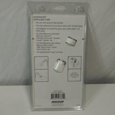 #207 QuickSilver Gear Lube Pump