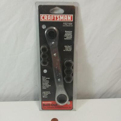 #211 Craftsman 7 pc Damaged Bolt/Nut Remover Set Bolt-Out