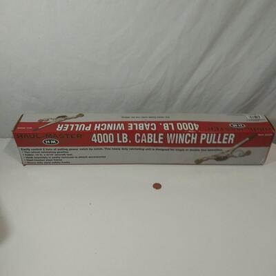 #215 4000 LB Cable Winch Puller