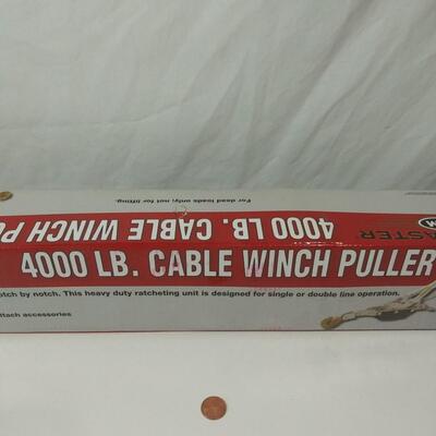 #215 4000 LB Cable Winch Puller