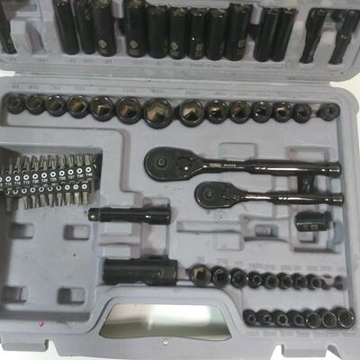 #243 226 pc Stanley Black Chrome Tool Set