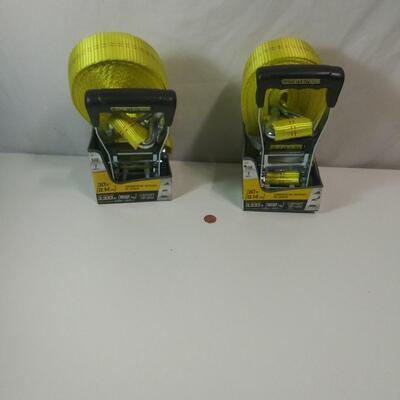 #244 2 - 30rt Commercial Rachet Tie Down