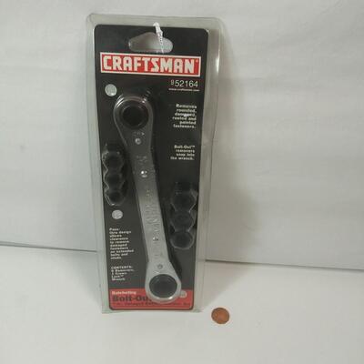 #245 Craftsman 7pc Damaged Bolt/Nut Remover Set