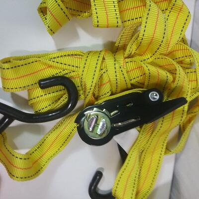 #248 5 strap Ratcheting Tie Downs