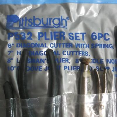 #270 6 pc Plier Set