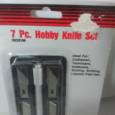 #280 Hobby Knife Set and 3pc Brush set