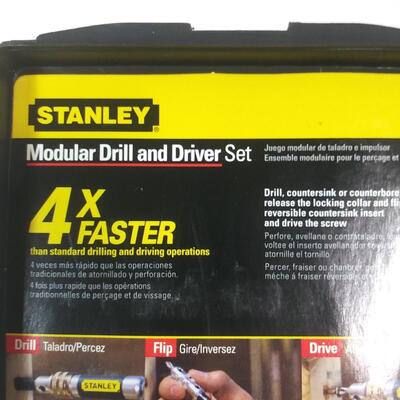 #286 Stanley Modular Drill and Driver Set