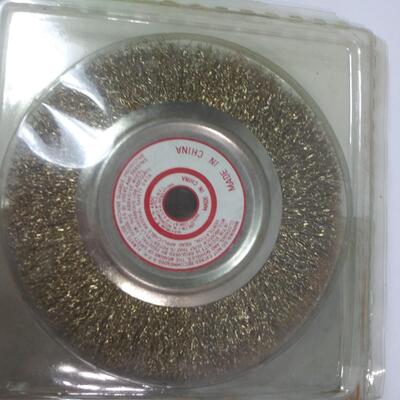 #307 Misc Saw Blades - Wheel brush
